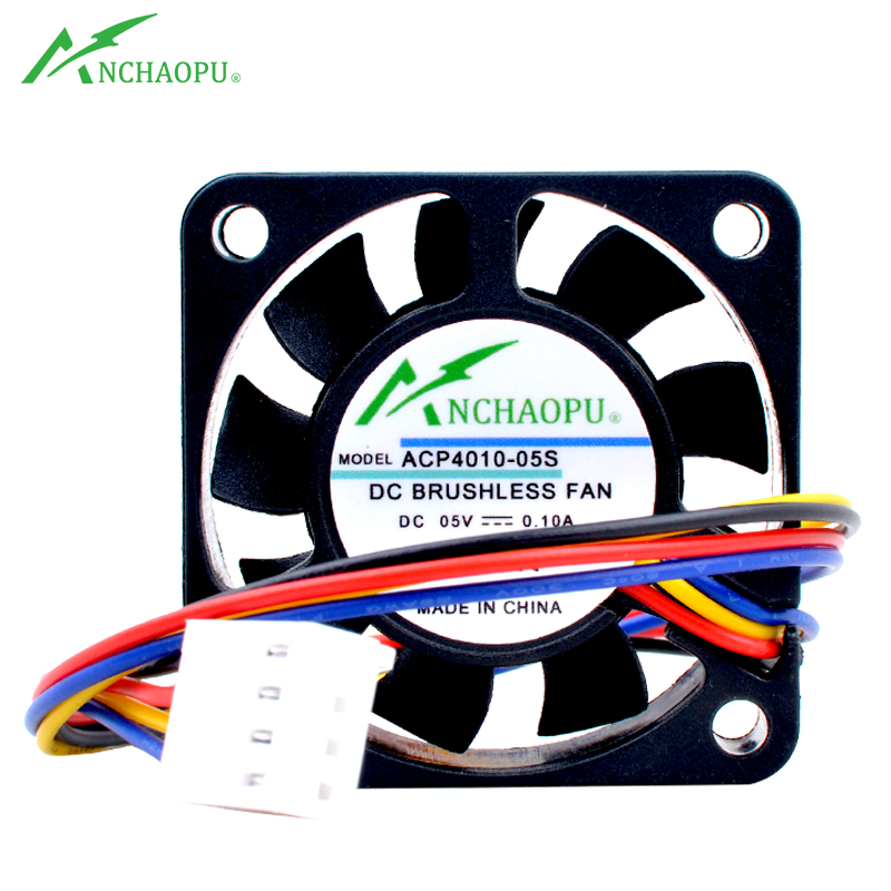 Raspberry Pi Water Cooling Kit - ANCHAOPU 4cm 40mm ファン 40x40x10mm DC5V