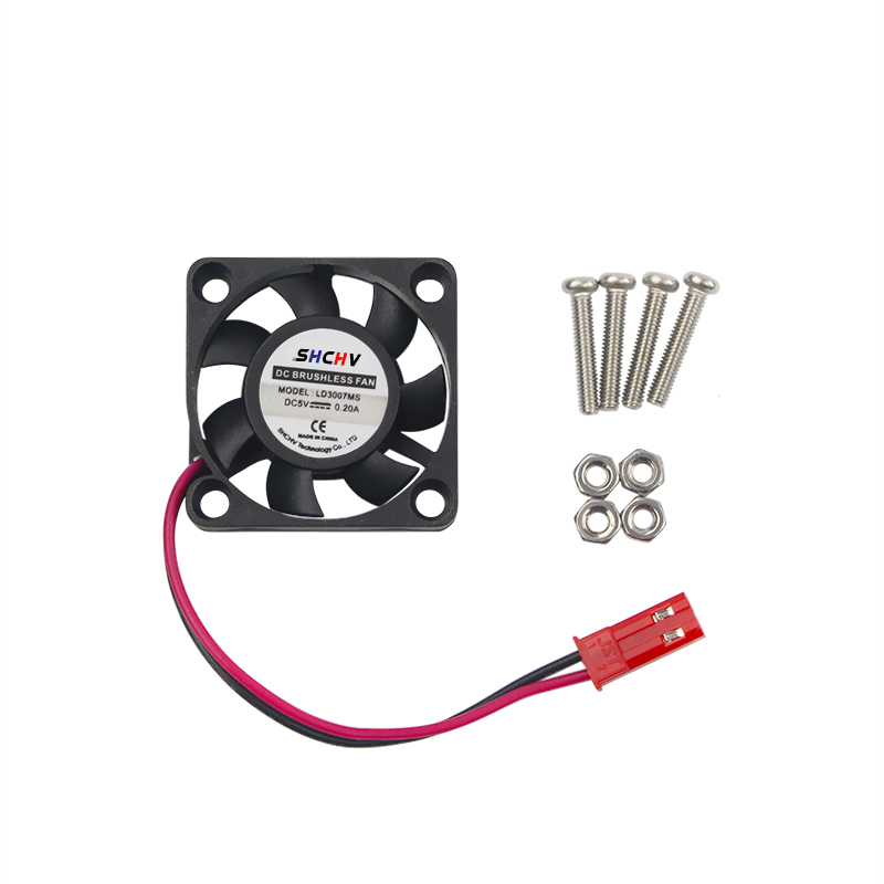 Raspberry Pi Water Cooling Kit - ラズベリーパイ4ファンヒートシンクのクーラーの冷却ラジエーターdc 5 12vのcpu冷却ファンのためのraspberyパイ4/3/3B