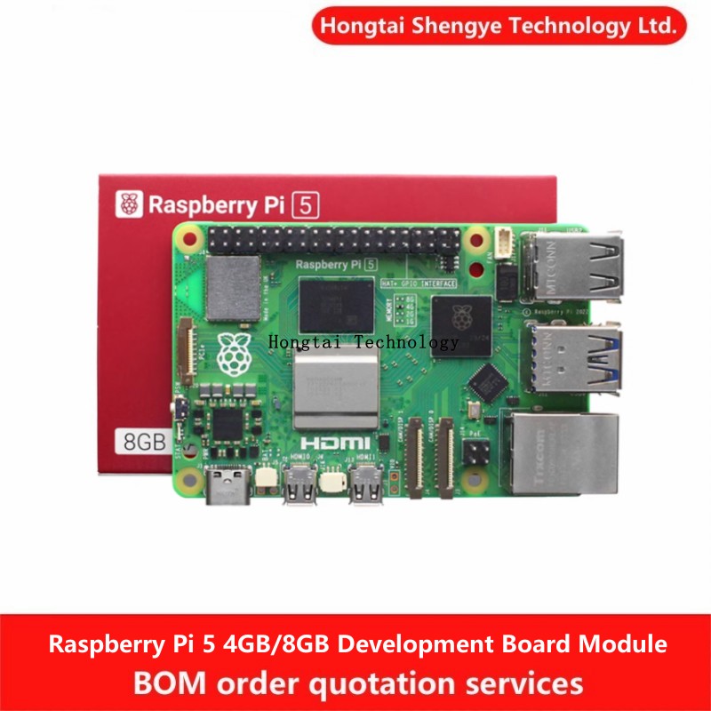 Raspberry Pi 5 8Gb Board - 新オリジナルラズベリーパイ 5 4 ギガバイト 8 ギガバイト開発ボードコンピュータ