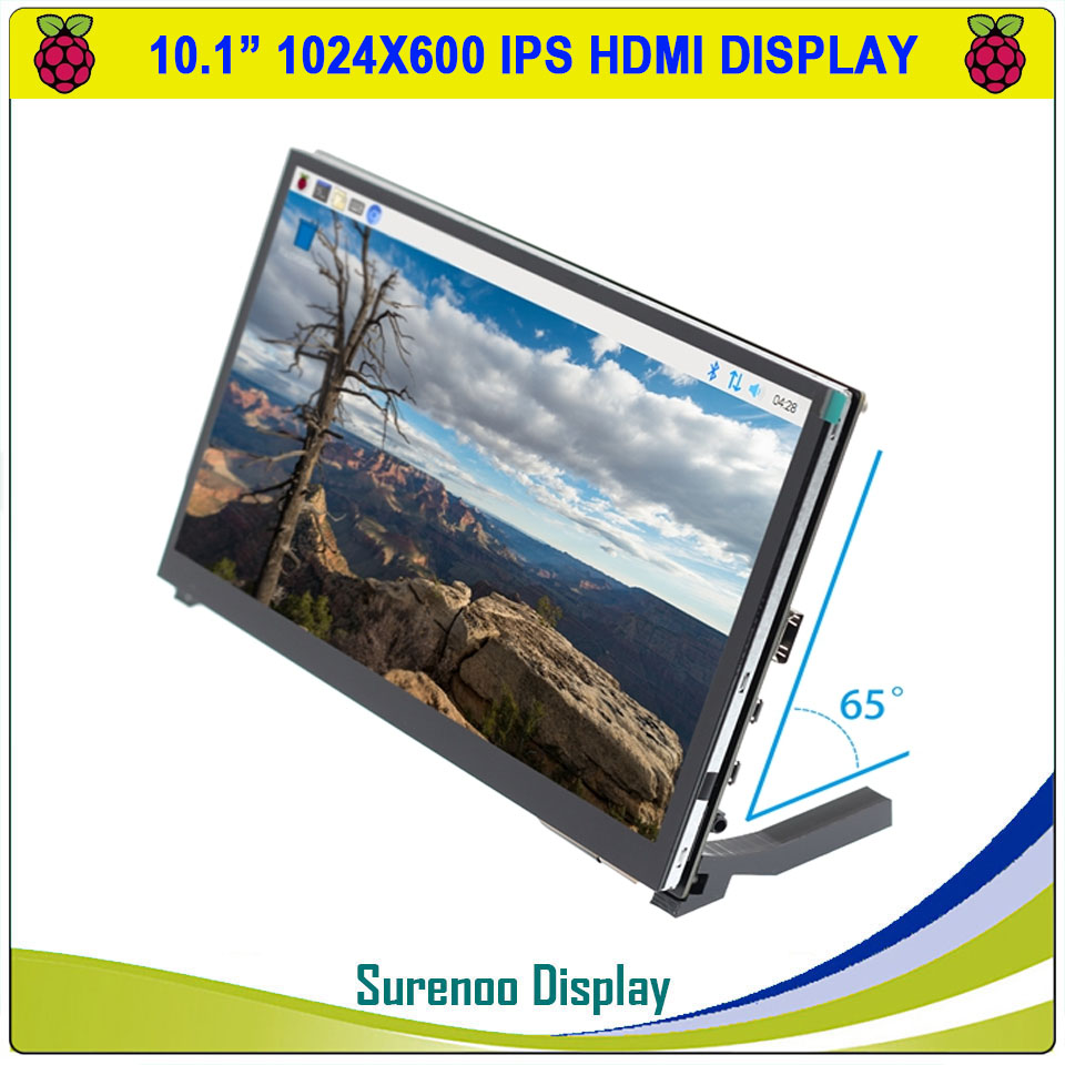 Raspberry Pi 10.1 Inch Capacitive Touch Screen Ips - 10.1インチ 1024*600 HDMI対応 IPS TFT LCDモジュールディスプレイモニタースクリーン