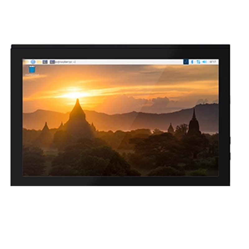 Raspberry Pi 10.1 Inch Capacitive Touch Screen Ips - AU61-ラズベリーパイ用LCDモニター、ハードシェル付き10.1インチ1280X800 IPS-ラズベリーパイ用互換性のある静電容量式タッチスクリーン