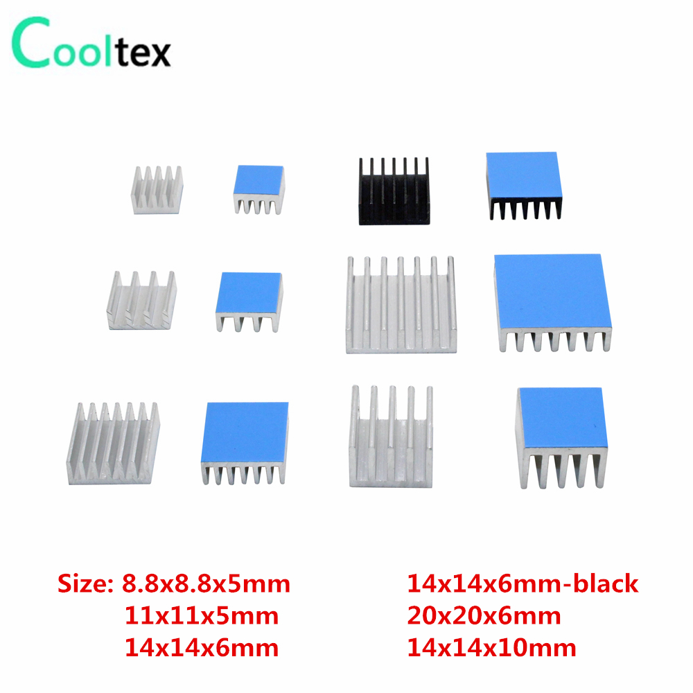 Raspberry Pi Water Cooling Kit - アルミヒートシンクラジエーターヒートシンク冷却電子チップ IC 3D プリンタラズベリー PI 熱伝導性テープ