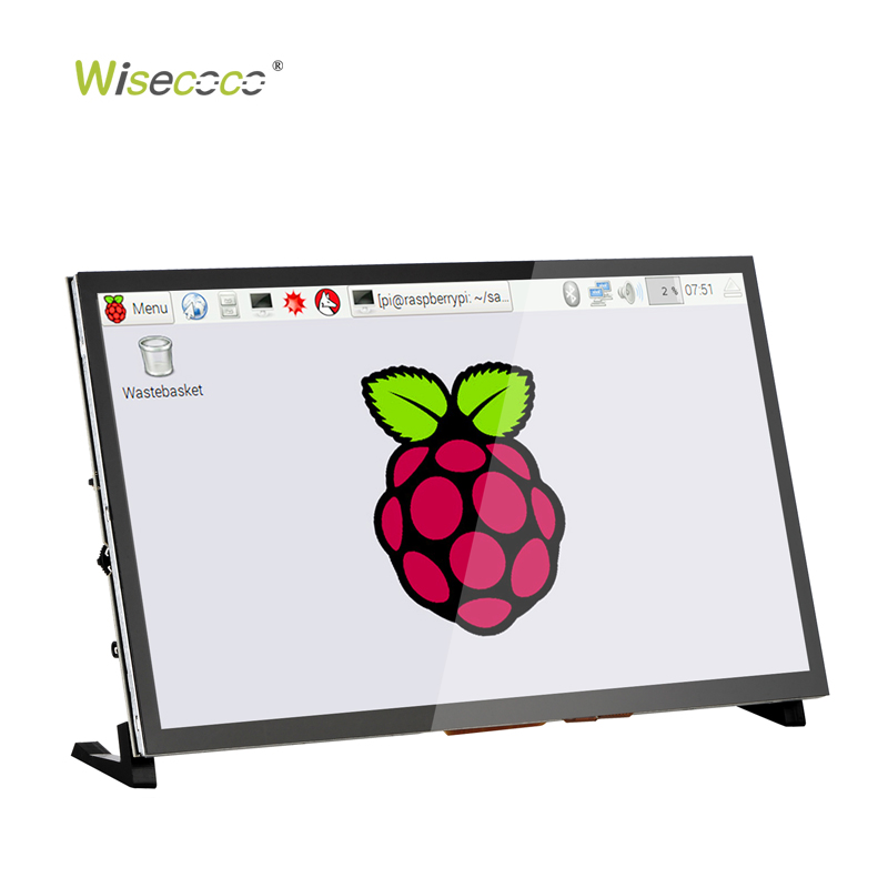 Raspberry Pi 10.1 Inch Capacitive Touch Screen Ips - Wisecoco 10.1 インチ IPS LCD オンセルタッチスクリーンディスプレイパネル