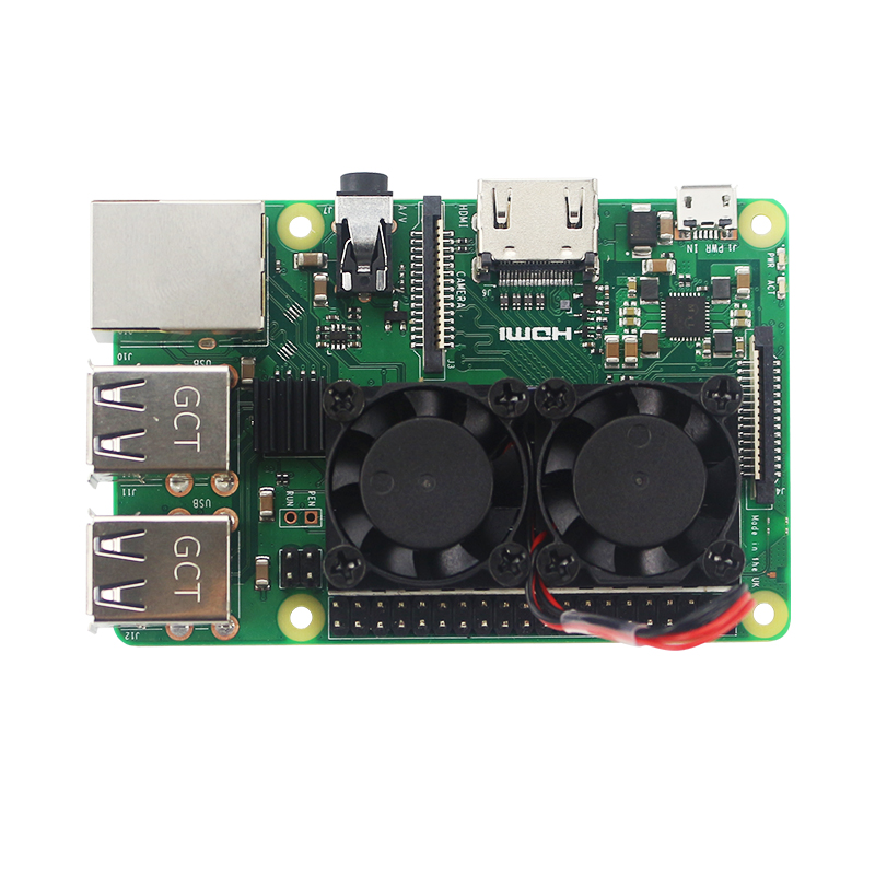 Raspberry Pi 4 デュアルファン ヒートシンク冷 - Raspberry Pi Water Cooling Kit のレビューと価格