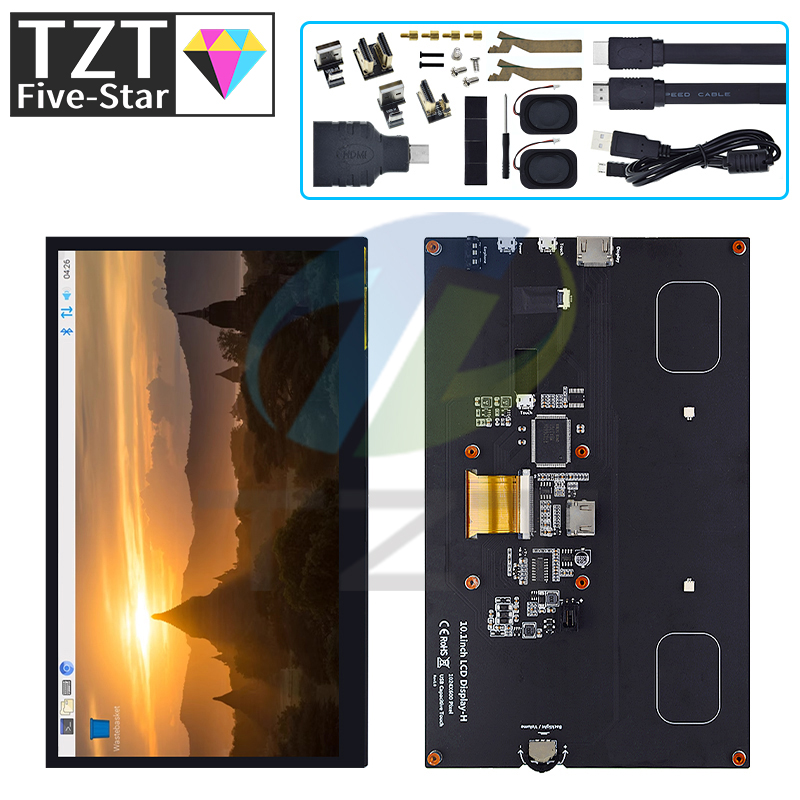 TZT 10.1 インチ HDMI 互換 LCD ディスプレ - Raspberry Pi 10.1 Inch Capacitive Touch Screen Ips のレビューと価格
