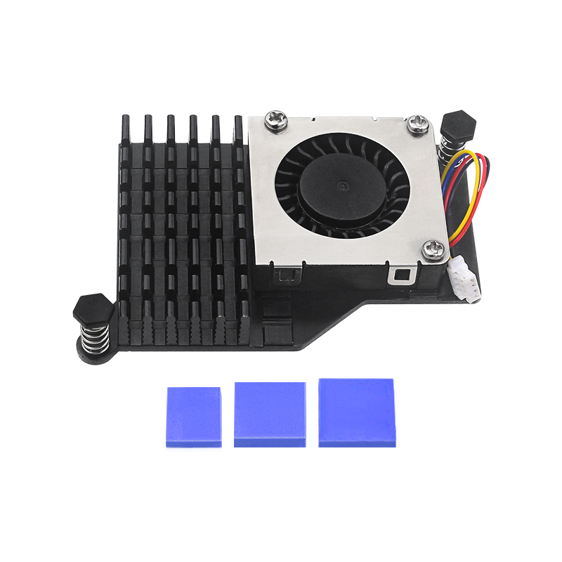 アクティブクーラー,pwm,速度調整可能な扇風機,黒,銀,青 - Raspberry Pi Water Cooling Kit のレビューと価格