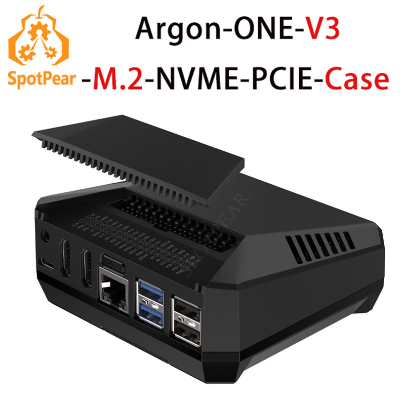 Argon ONE V3 M.2 NVME ケース Rasp - Argon One V3 M.2 Nvme Case のレビューと価格
