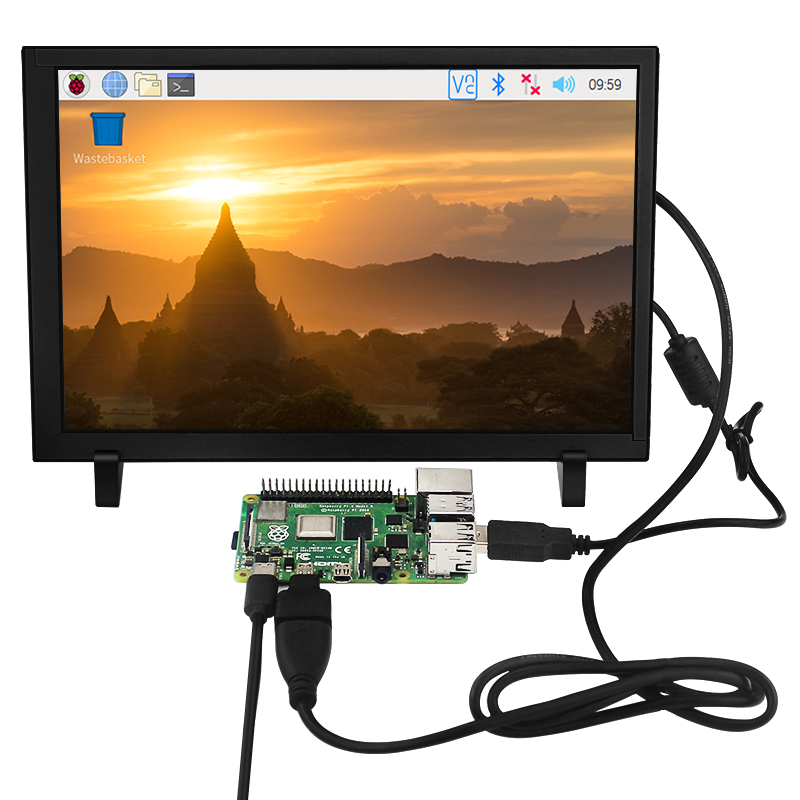 10.1インチ Raspberry Pi 4B タッチスクリ - Raspberry Pi 10.1 Inch Capacitive Touch Screen Ips のレビューと価格