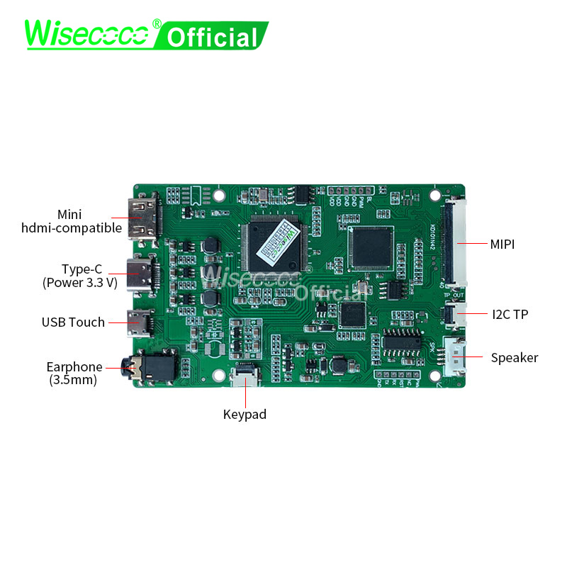 Wisecoco 10.1インチ容量性タッチスクリーンips - Raspberry Pi 10.1 Inch Capacitive Touch Screen Ips のレビューと価格