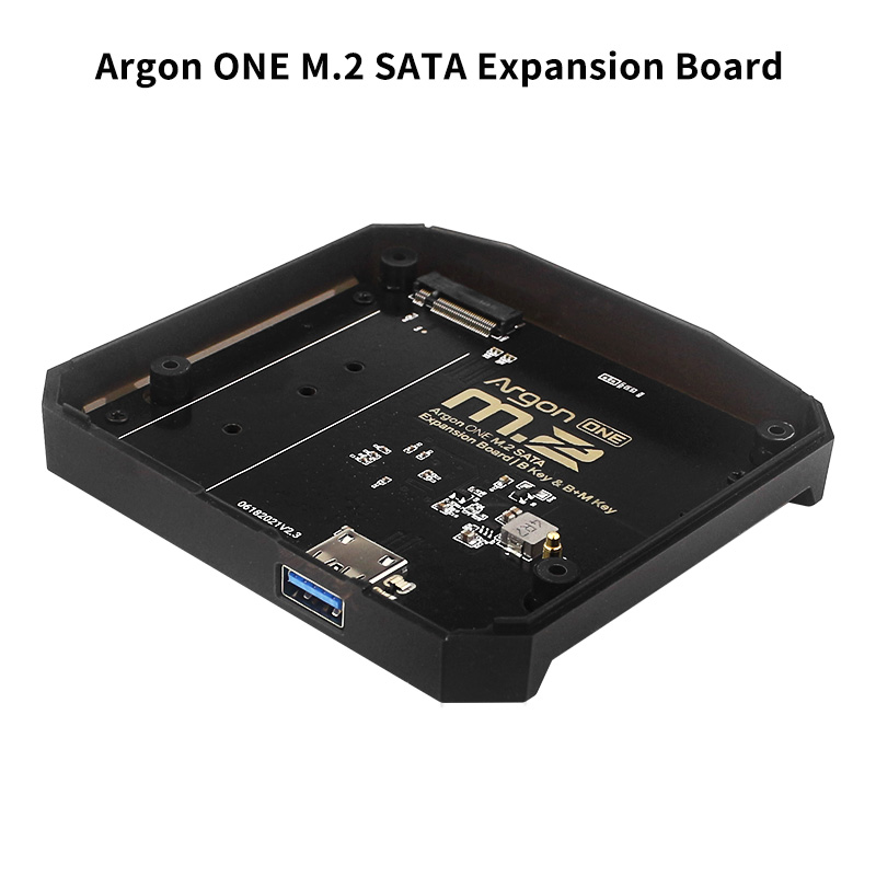 4つの拡張ボードを備えたRaspberry1のコンピューター - Argon One V3 M.2 Nvme Case のレビューと価格
