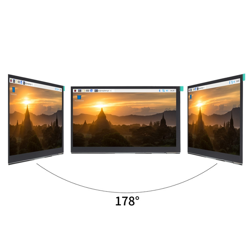Raspberry pi 4b 3b用のデュアルスピーカーサ - Raspberry Pi 10.1 Inch Capacitive Touch Screen Ips のレビューと価格