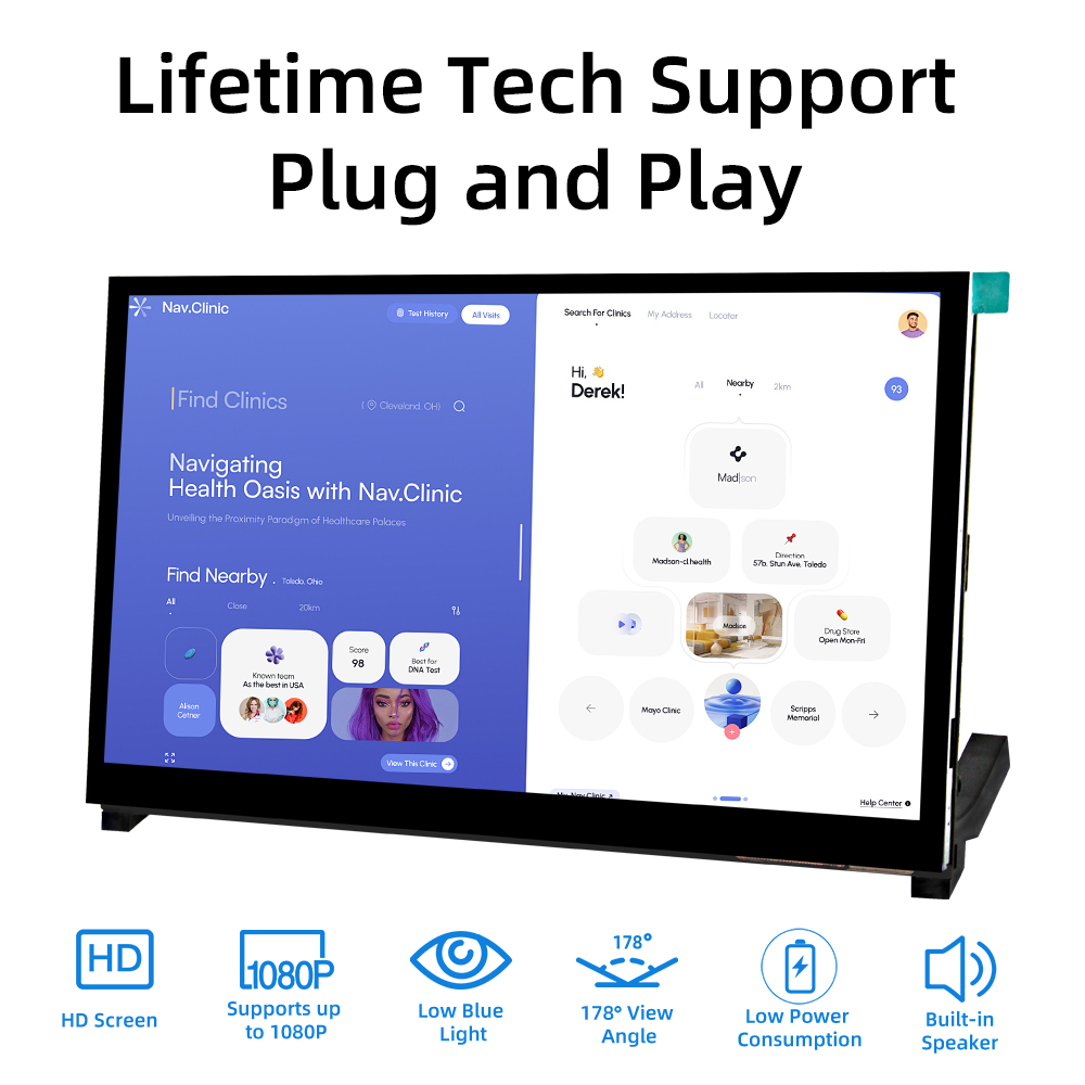 iPistBit 10.1 インチ容量性タッチスクリーン 1 - Raspberry Pi 10.1 Inch Capacitive Touch Screen Ips のレビューと価格