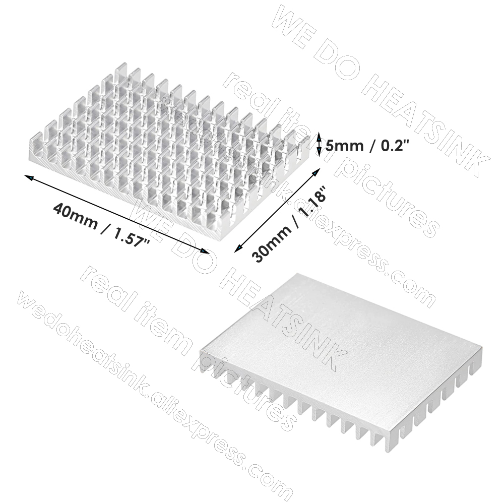 WE DO ヒートシンク 30*40*5 ミリメートルサーマ - Raspberry Pi Water Cooling Kit のレビューと価格