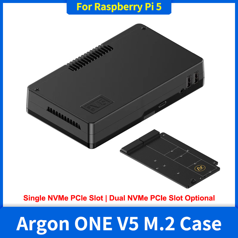 Raspberry Pi 5 Argon ONE V5 M. - Argon One V3 M.2 Nvme Case のレビューと価格