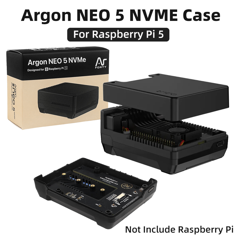 Argon NEO 5 M.2 NVME PCIE ケース  - Argon One V3 M.2 Nvme Case のレビューと価格