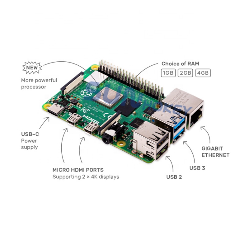 公式オリジナル開発ボードキット RAM 2G 4G 8G 4 - Raspberry Pi 4 8Gb Ram Kit のレビューと価格
