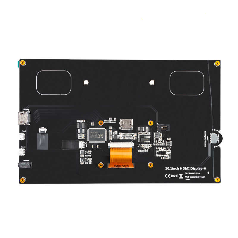 Raspberry Pi 10.1 インチ HDMI LCD - Raspberry Pi 10.1 Inch Capacitive Touch Screen Ips のレビューと価格