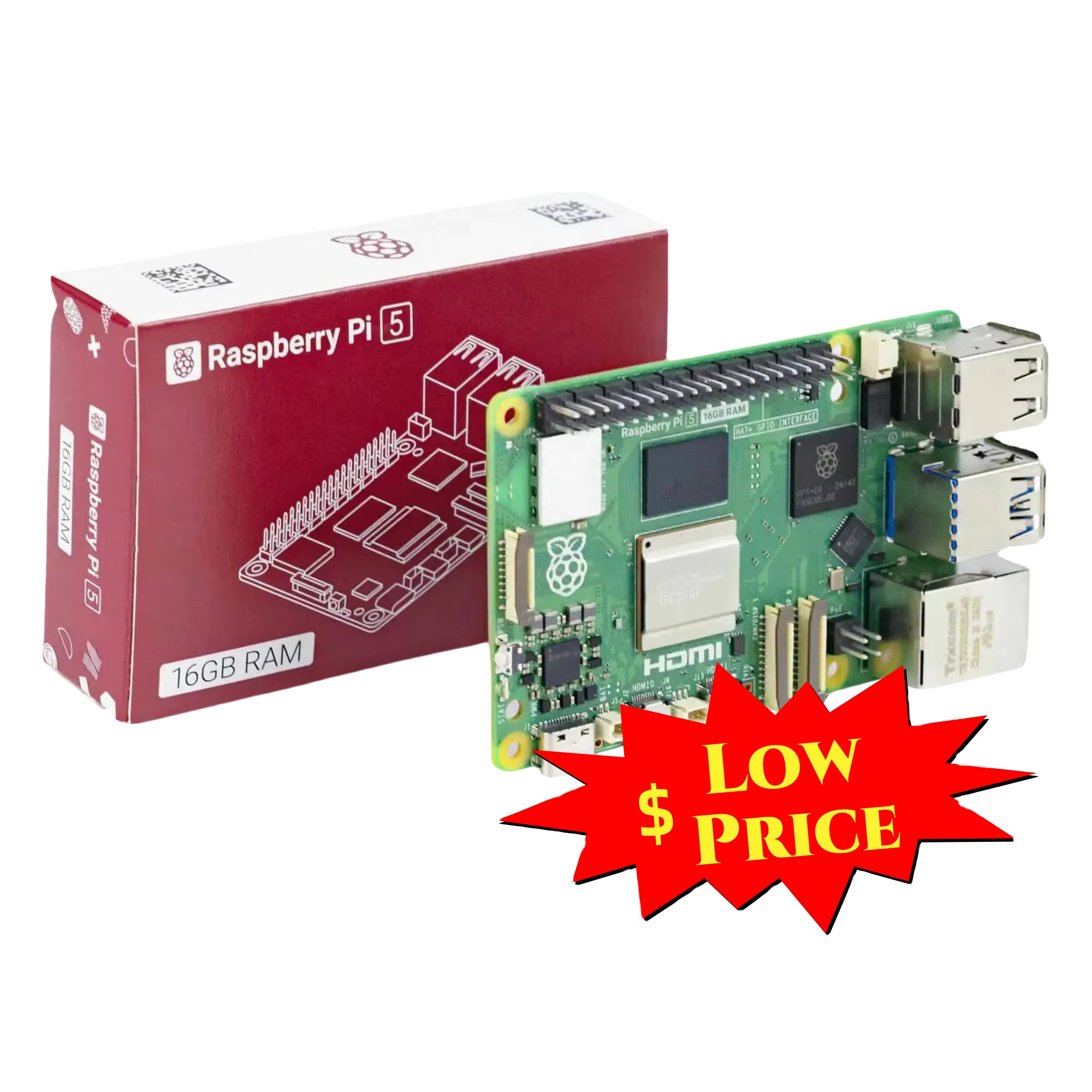 Seeedstudio新製品オリジナルRaspberry P - Raspberry Pi 5 8Gb Board のレビューと価格